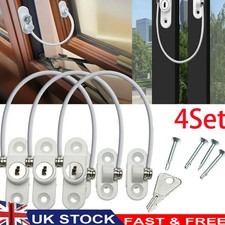 4pcs Window Open Restrictors