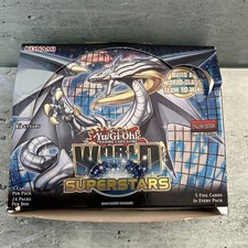  Yu-Gi-Oh YGO  World Superstars Booster Box, English 1st Edition.