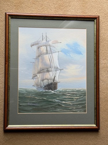 Listed artist john - listed, oil