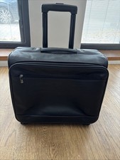 VX  Black Leather Pilot Bag