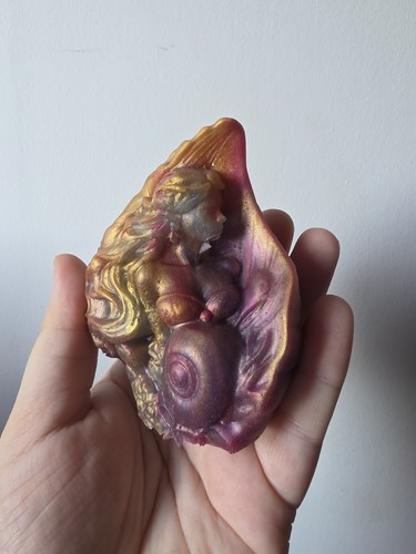 Handmade resin mermaid statue - handmade,
