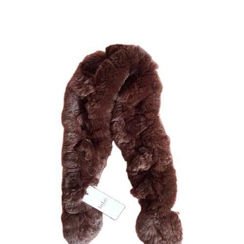 Coney fur scarf foot - , long