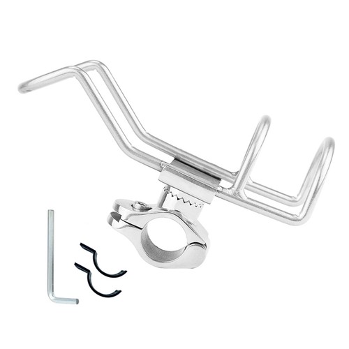 Fishing rod bracket - for, canoe