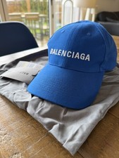 Balenciaga Baseball Cap Blue