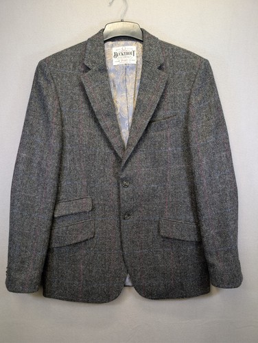 Bucktrout moon tweed blazer - bucktrout,