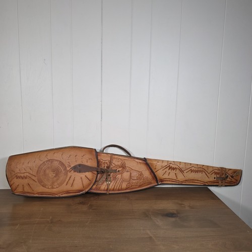 Vintage tooled leather - vintage, 2