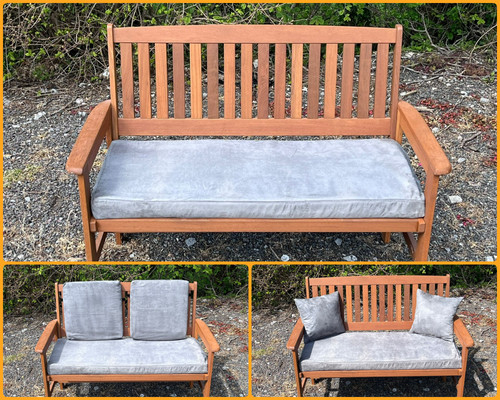 Garden bench cushion 3ft 4ft - garden,
