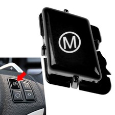 Black M Steering Wheel Push
