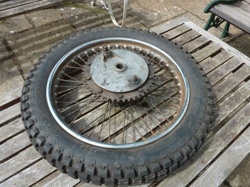 Bsa b25 250 rear - 250,