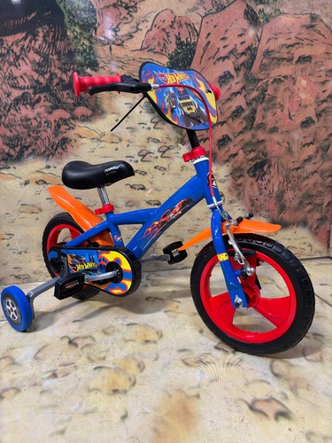 Huffy kids hot wheels blue - 12",