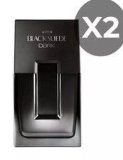2X Avon Black Suede Dark Eau