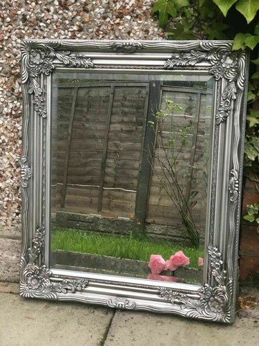 Large silver ornate - large, wall