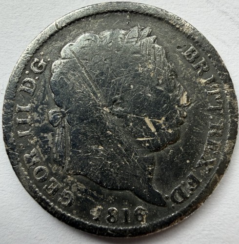1816 george iii silver - 1816,