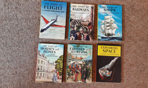 Vintage ladybird books with - 6,