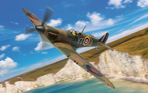 Spitfire raf r6775 - raf, "r6775