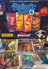 Topps finest fantastic four - topps,