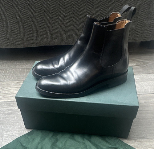 Church elsa black leather - black,