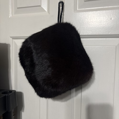 Mink fur muff hand - hand, rich