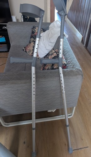 Pair crutches smm500 double - of,