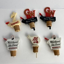 Lot 6 Vintage Liquor Bottle