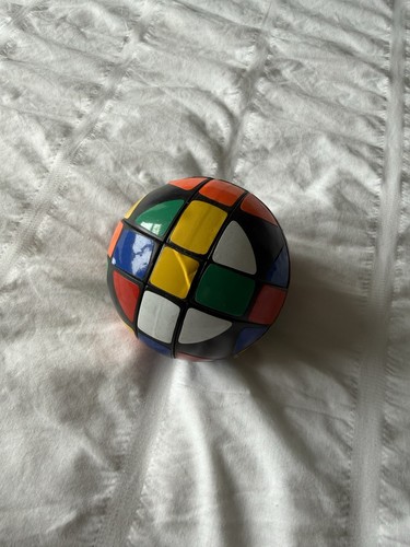 Vintage 1980s rubiks cube ball - rubiks,