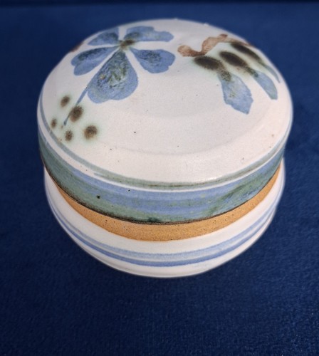 Studio pottery small trinket - pottery,