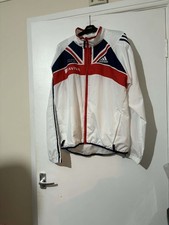 Adidas Vintage Team Great Britain Olympic Athletics Team Jacket 2007 Men's Size