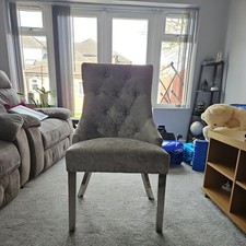 Crushed Velvet Dining Room