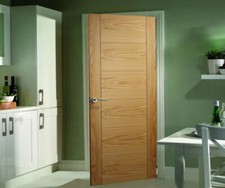 Internal Oak Pre Finished Taunton 6 Panel Solid Doors FACE & EDGE DEFECTS