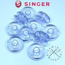 SINGER BOBBINS 66K, 99K, 185K, 201K, 274K, 275K, 285K - Plastic Bobbins Genuine