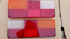 Iveco rear light lens. pair of OLSA truck lenses. Left and right. Lorry, trailer