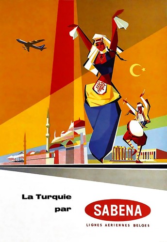 Turkey sabena airways - turkey, by