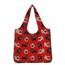 PUG SHOPPING BAG FOLDABLE