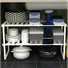 Adjustable Under Sink Storage
