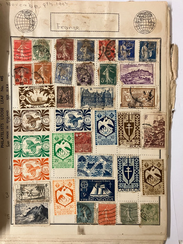 Vintage postage stamps from - stamps,
