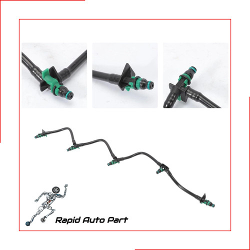 Injector leak off return pipe - injector,