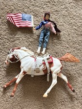 Breyer Riata Ranch Gift Set #1219 Trick Rider Horse Saddle Ltd Ed