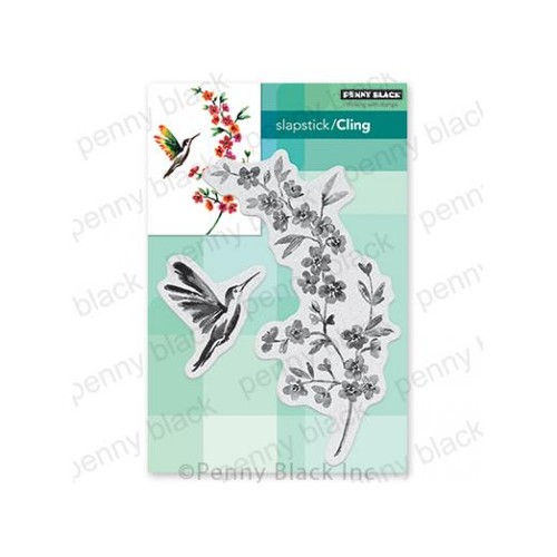 Penny black cling rubber - penny,
