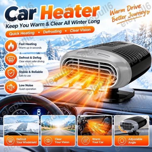 300w 12v car heater defroster - 300w,