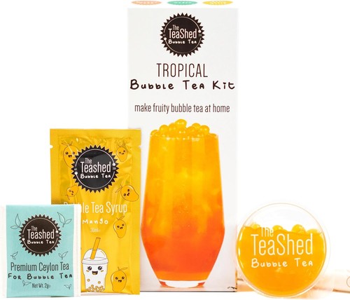 Tropical bubble tea - tropical,