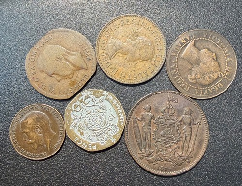 Altered post mint - coins, job