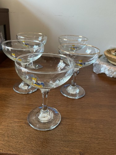 Babycham vintage glasses - babycham, set