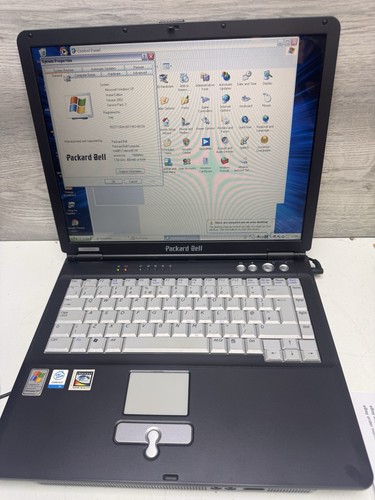 Packard bell vintage laptop - bell,