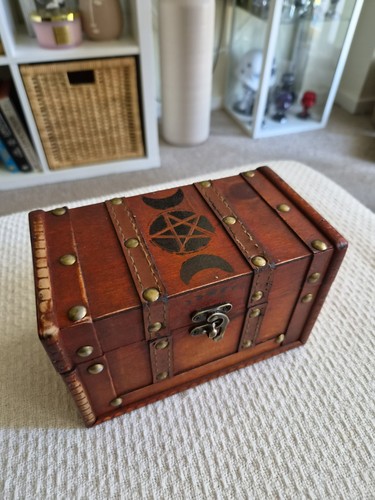 Rustic wooden witchy - witchy, box
