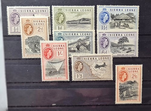 Sierra leone 1956 - , elizabeth