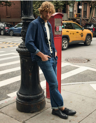 Lee west selvedge denim - west,