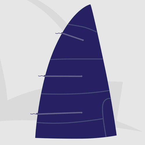 Topper training mainsail - 5.3,