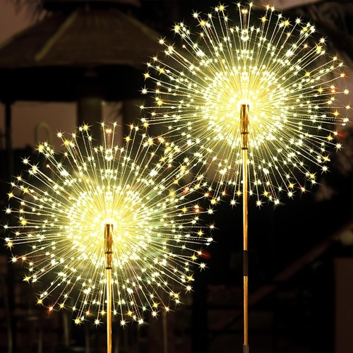 150led solar power firework - 4x,