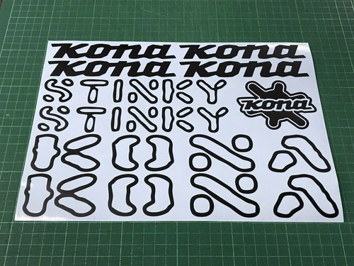 Kona stinky cycling stickers - cycling,
