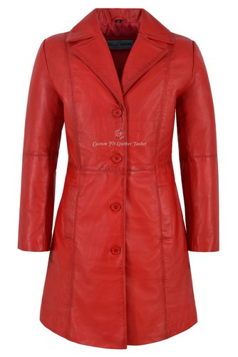 Trench ladies leather - leather, jacket